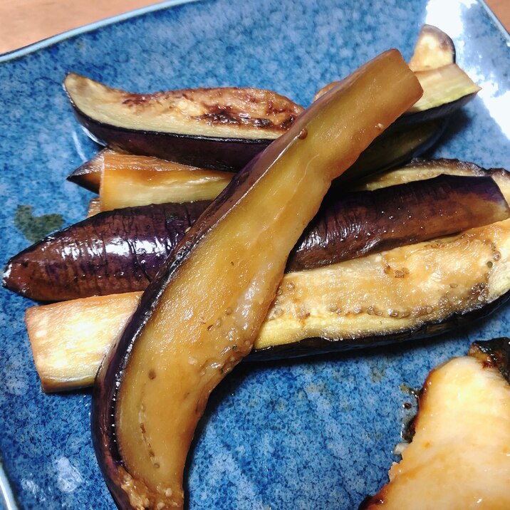 簡単!茄子のめんつゆ炒め